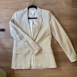 NWOT H&M striped blazer